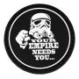 Kids Star Wars Morale Empire Needs You PVC Patch