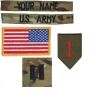 Kids MultiCam Personalized Name Tape and Patch Set