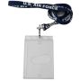 Air Force Lanyard w/ Hook and Plastic Badge Holder
