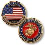  Marine Corps Retired Challenge Coin