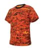 Orange Digital Camo T Shirt