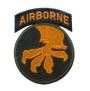 17th Army Airborne Division Patch