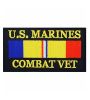 U.S. Marine Combat Veteran  Patch