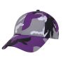 Purple Camo Baseball Hat Cap