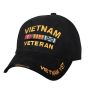 Deluxe Vietnam Veteran Baseball Cap w/Service Ribbons