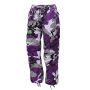 Womens Purple Camo Fatigue Pants
