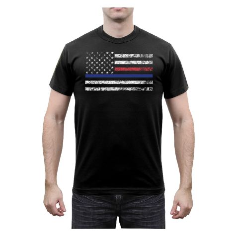 Thin Blue Line & Thin Red Line T-Shirt