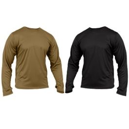 Coyote Brown Silk Weight Thermals Gen III ECWCS Underwear Shirt and Pant  Set