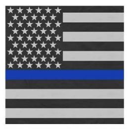 Buy Thin Blue Line Flag Bandana from Army Surplus World