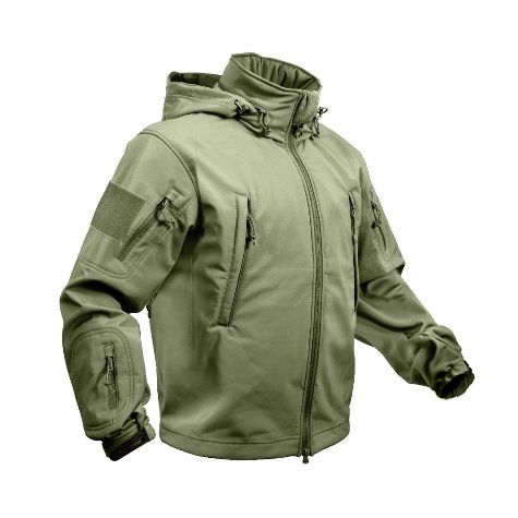 Men's Mission Ready Soft Shell Jacket - Military Green