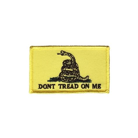 Buy Don't Tread on Me - Velcro Military Patch at Army Surplus World