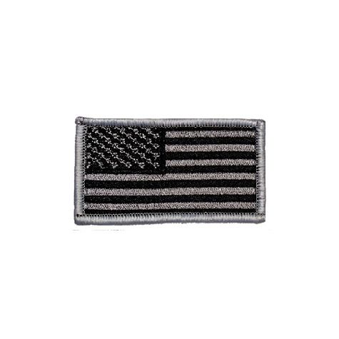Buy Kids Silver and Black American Flag Patch at Army Surplus World