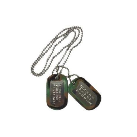 Kids army dog tags shop