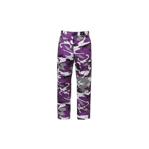 Buy Army Universe Mens Purple Camo Tactical Camouflage Military BDU Cargo  Pants with Pin  XL 42 x 32 at Amazonin