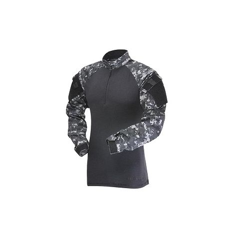 Sixth June Long Sleeve Shirt Set in Black Digital Camo